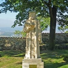 Statue of Edward Kelley at Hněvín