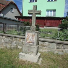 Kříž na křížové cestě v Třešti - 3. Zastavení