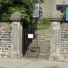 Gate piers approximately 15 metres south of Friends' Meeting House