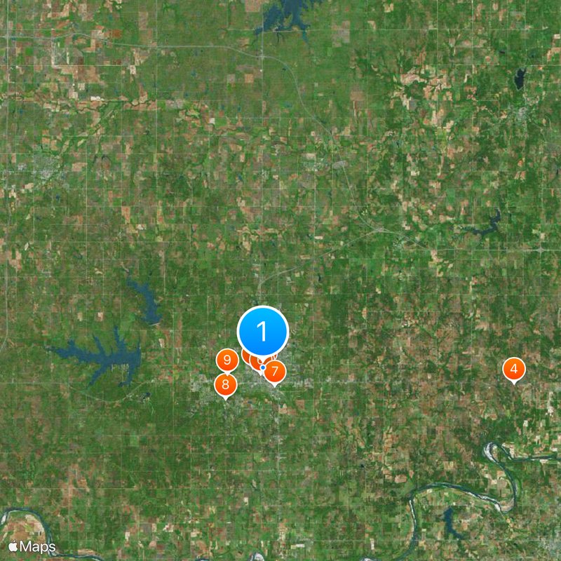 Boone Pickens Stadium Mappa