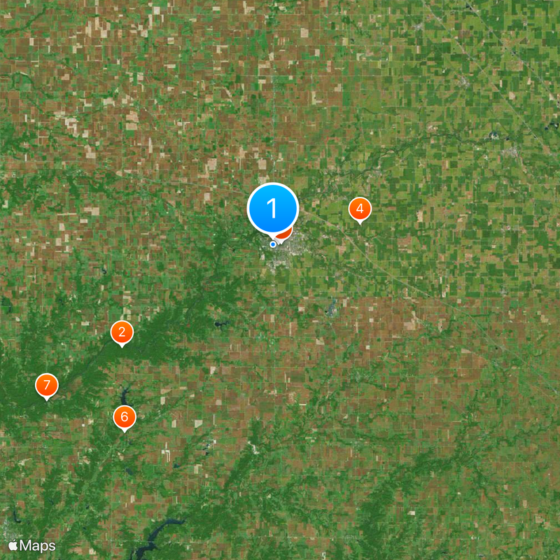 Wabash College Map