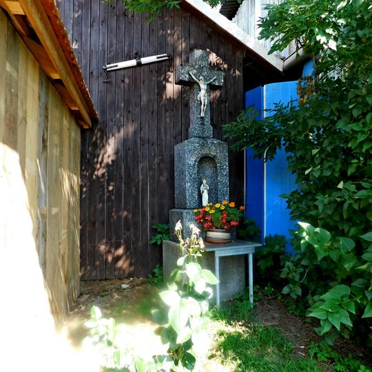Kříž na severovýchodním okraji Stránecké Zhoře