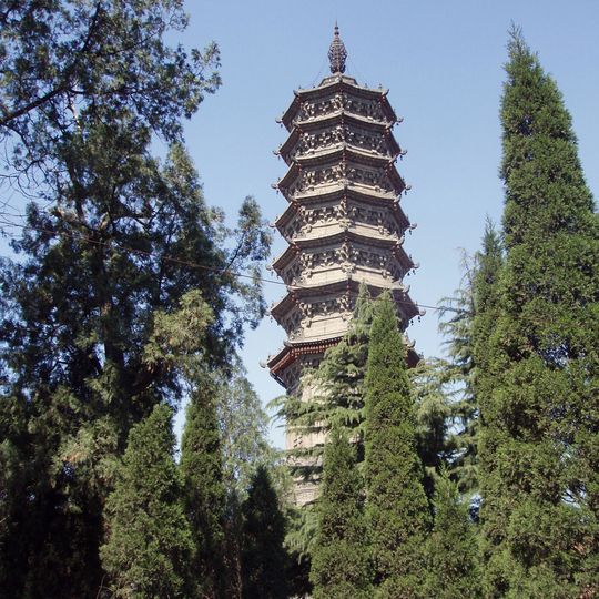 Pagoda of Bailin Temple