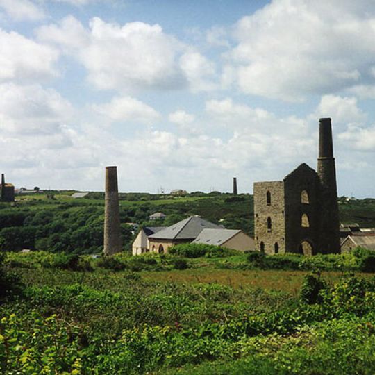 Chimney At Approximately 30 Metres South South West Of Wheal Kitty Engine House