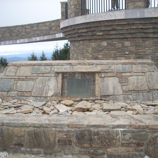 Elisha Mitchell's tomb