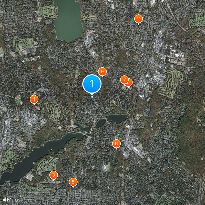 Harrington Park Map