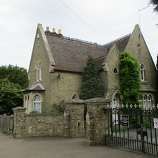 Lodge And Gatepiers And Gates