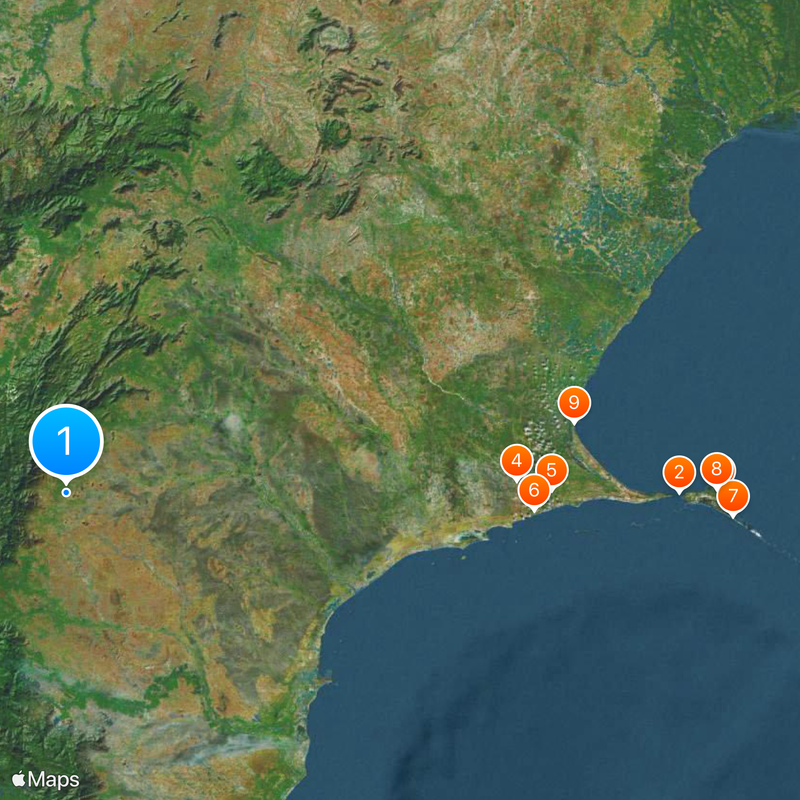 District de Ramanathapuram Carte
