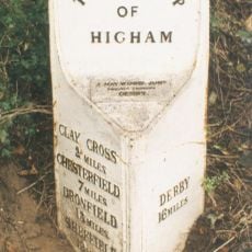 Mile Post 14 Metres North Of Quarry Farmhouse, Higham