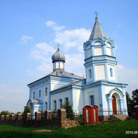 Saint Nicholas church in Čarasy