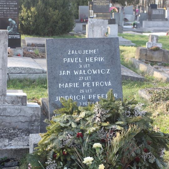 Hrob padlým ve stávce 1925