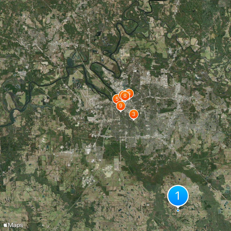 Condado de Montgomery Mapa