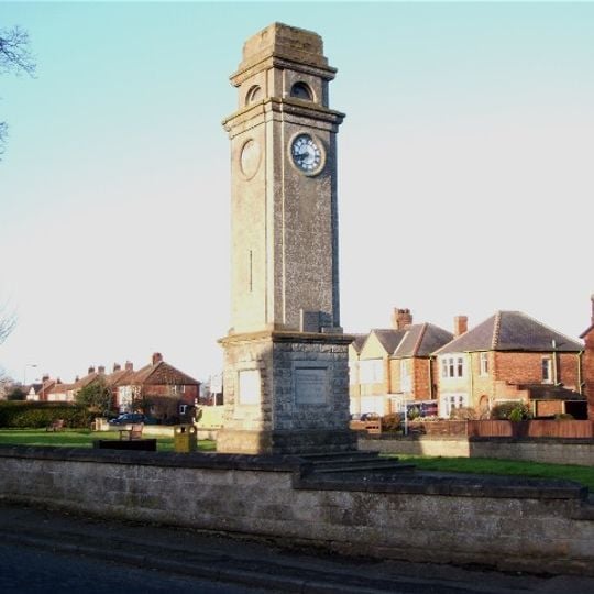 Romanby War Memorial Clock Tower
