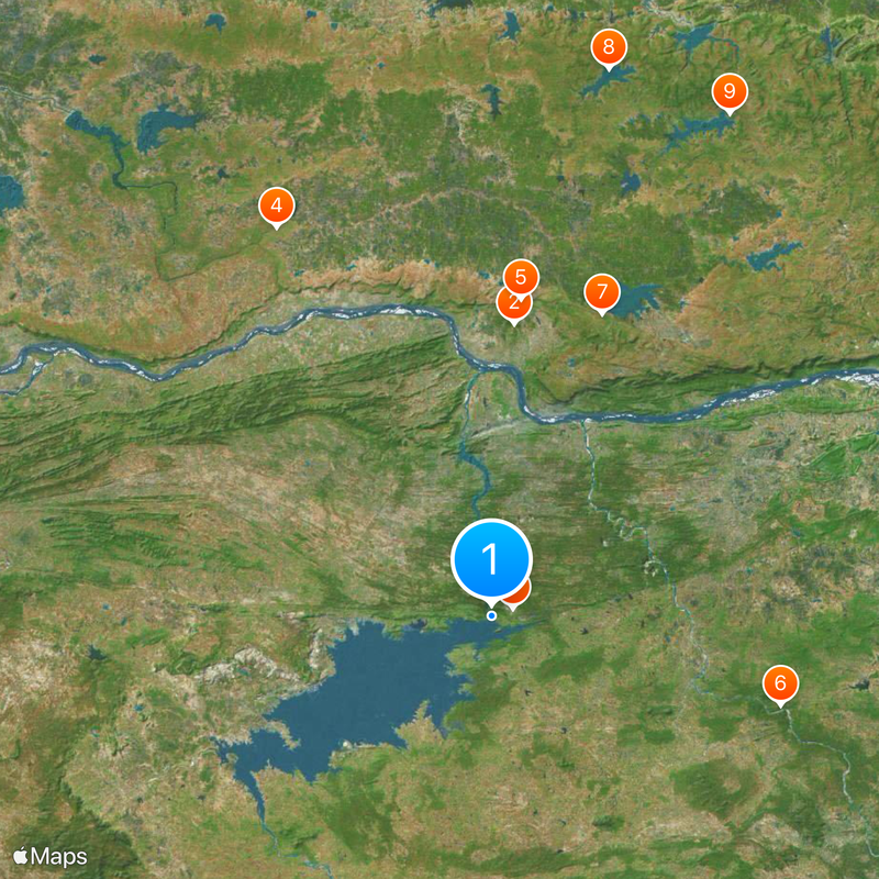 Rihand Dam Map