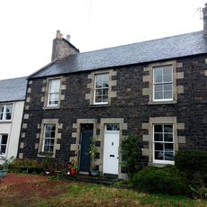 Town Yetholm, High Street, Dunbridge House And Hudson House