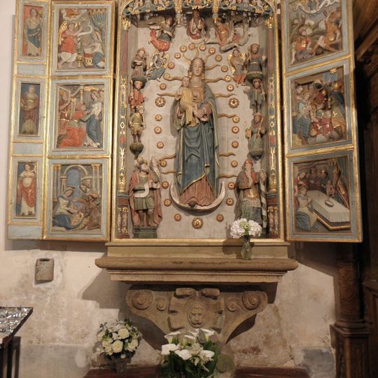 Tree of Jesse in Notre-Dame-de-Berven