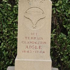 Stele of clandestin field Aigle