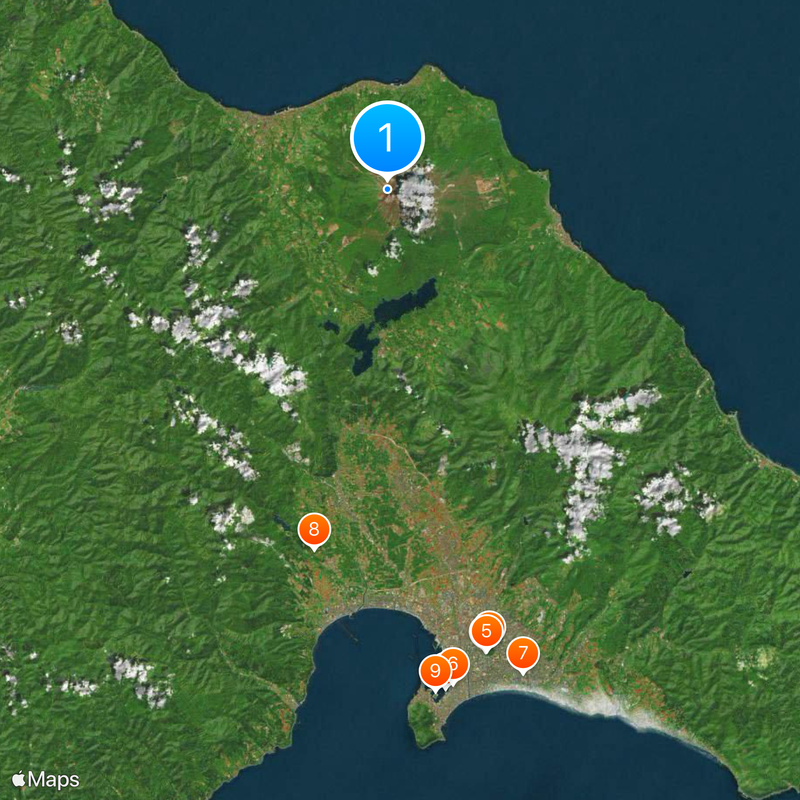 Hokkaidō Koma-ga-take Mapa