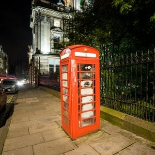 Edinburgh, St Giles' Street, Telephone Call Box