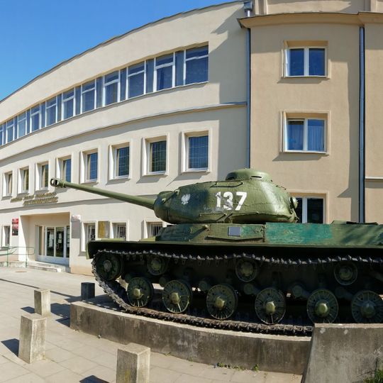 Monument of IS-2 Tank