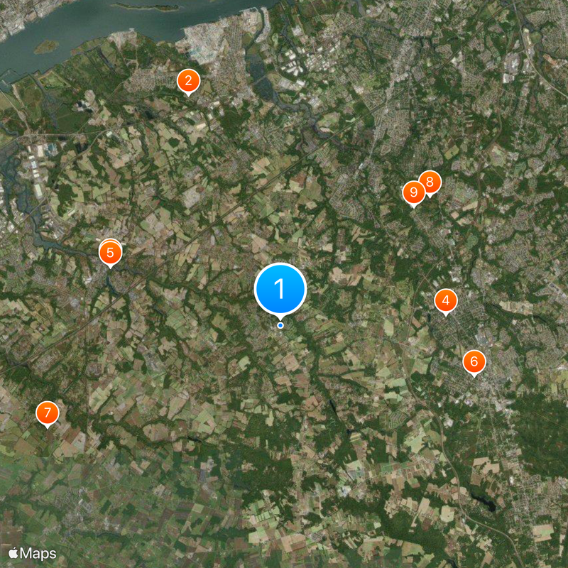 Mullica Hill Map