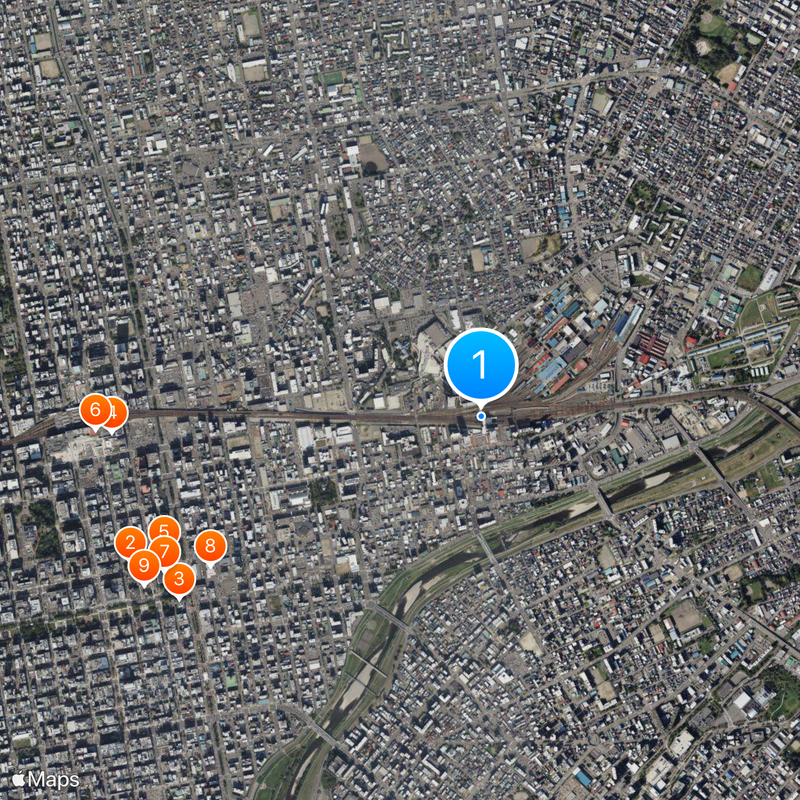 Naebo Station Map