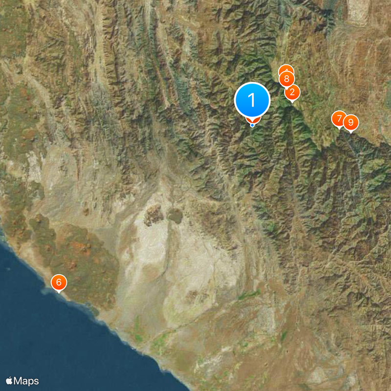 Rijal Almaa governorate Mapa