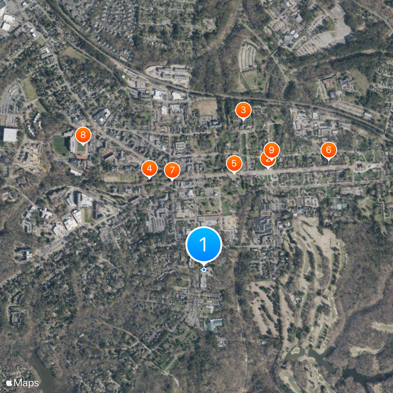 William & Mary Law School Map