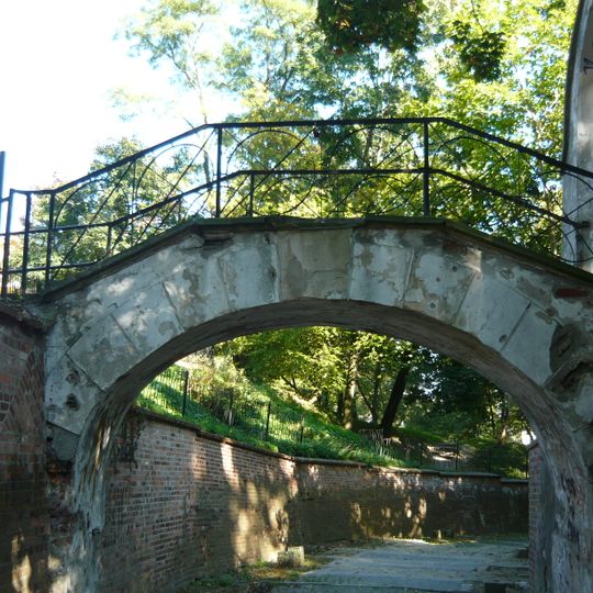 Bridge over "Głęboka Droga" in Puławy