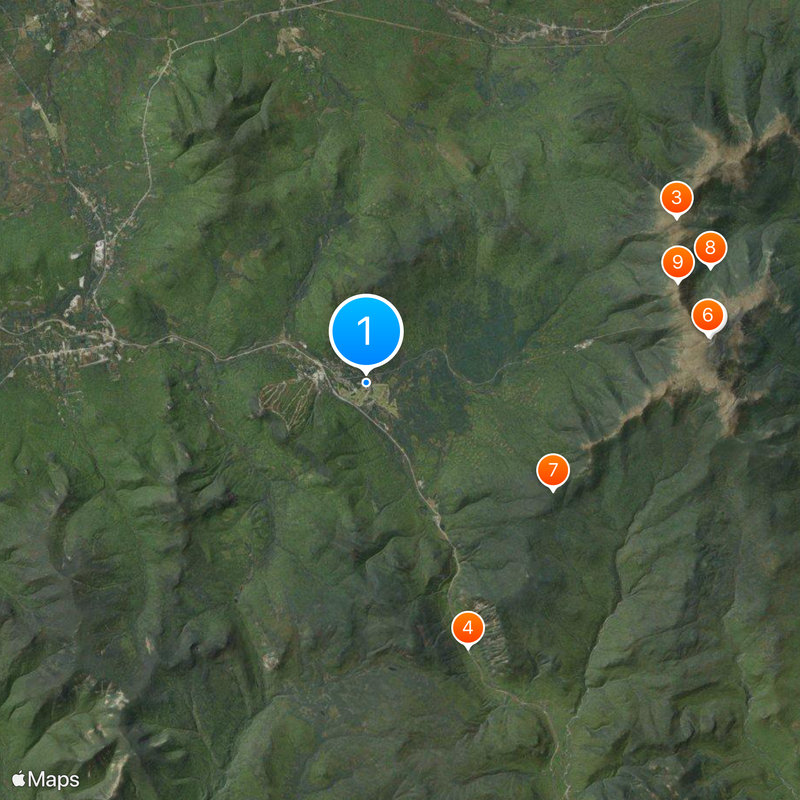 Mount Washington Hotel Mapa