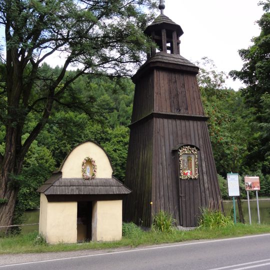 Brick chapel in Czernichów