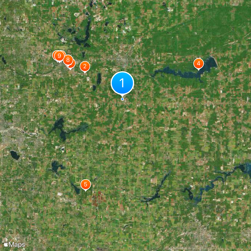Northeast Ohio Medical University Map