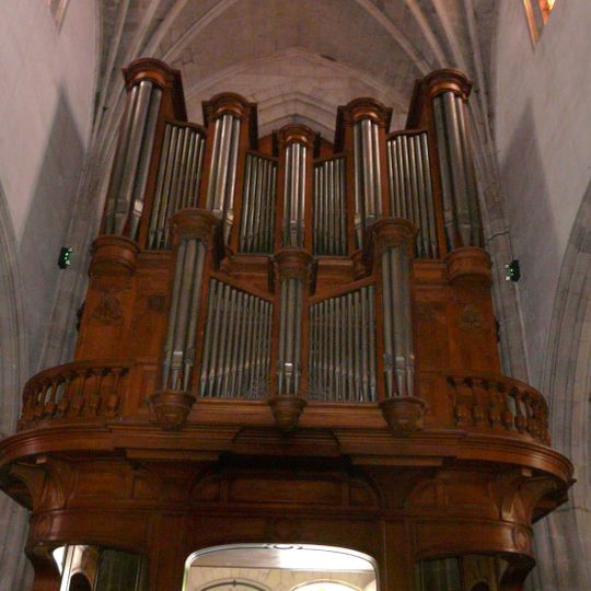Orgue de tribune de l'abbaye Saint-Géraud d'Aurillac