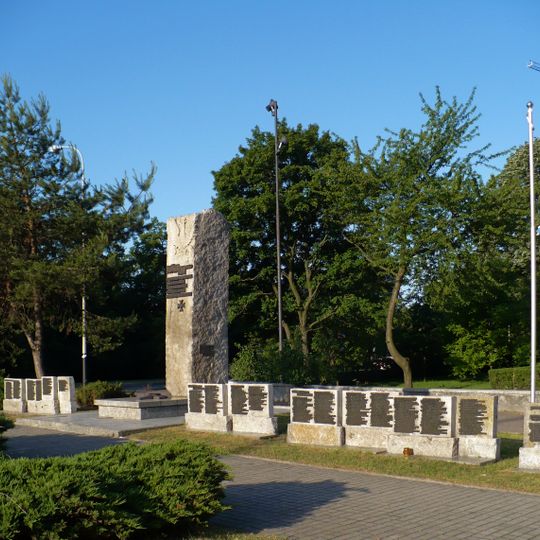 Katyń monument in Łódź