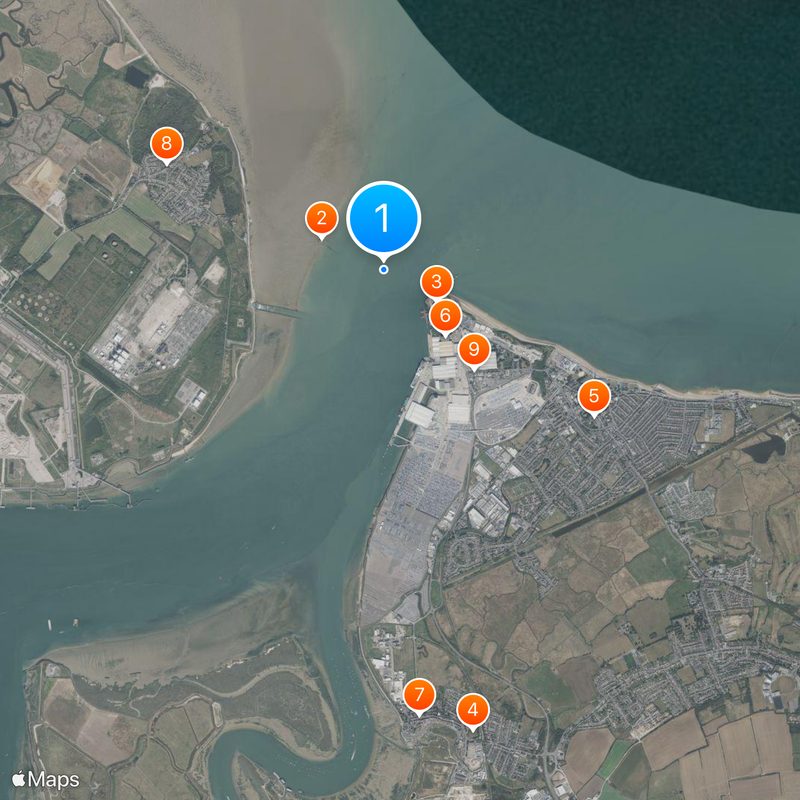 River Medway Map