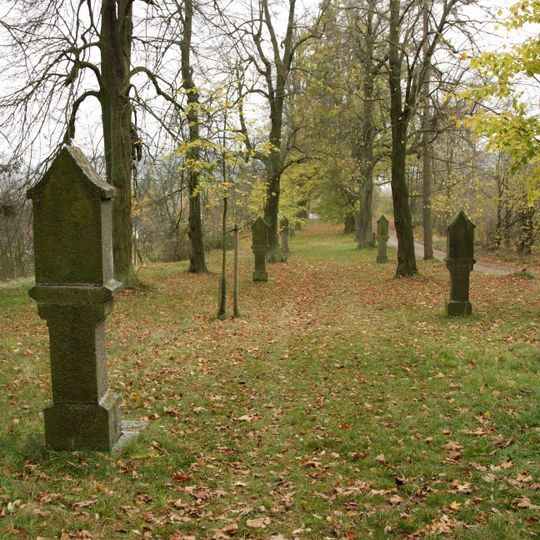 Stations of the Cross in Netín