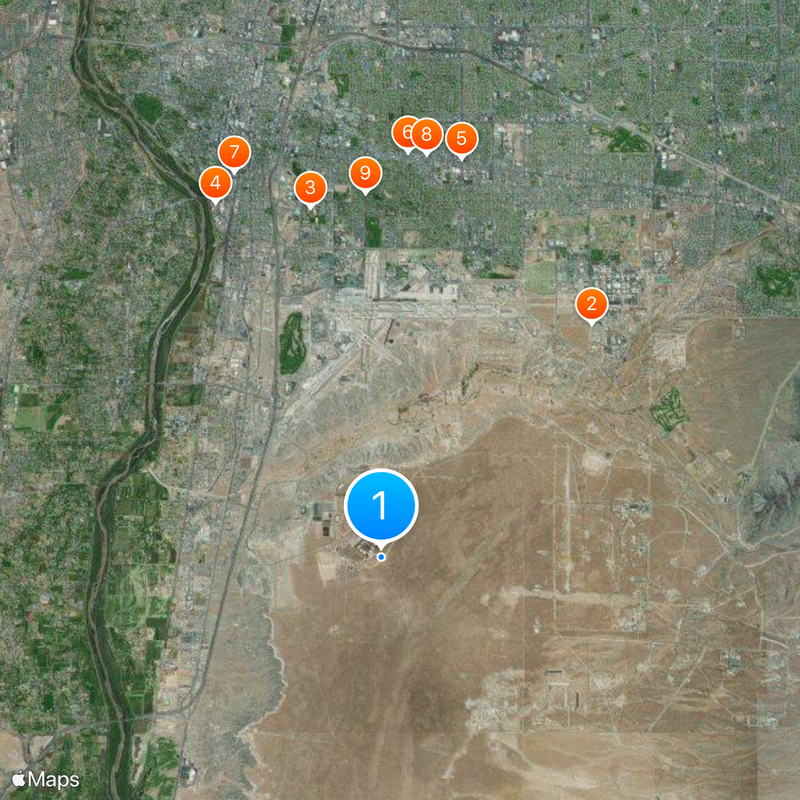 Albuquerque Studios Map