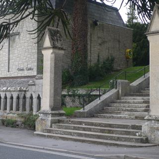 St Mary's Church Steps And Forecourt Wall