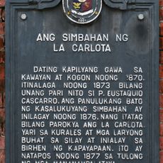 La Carlota Church historical marker