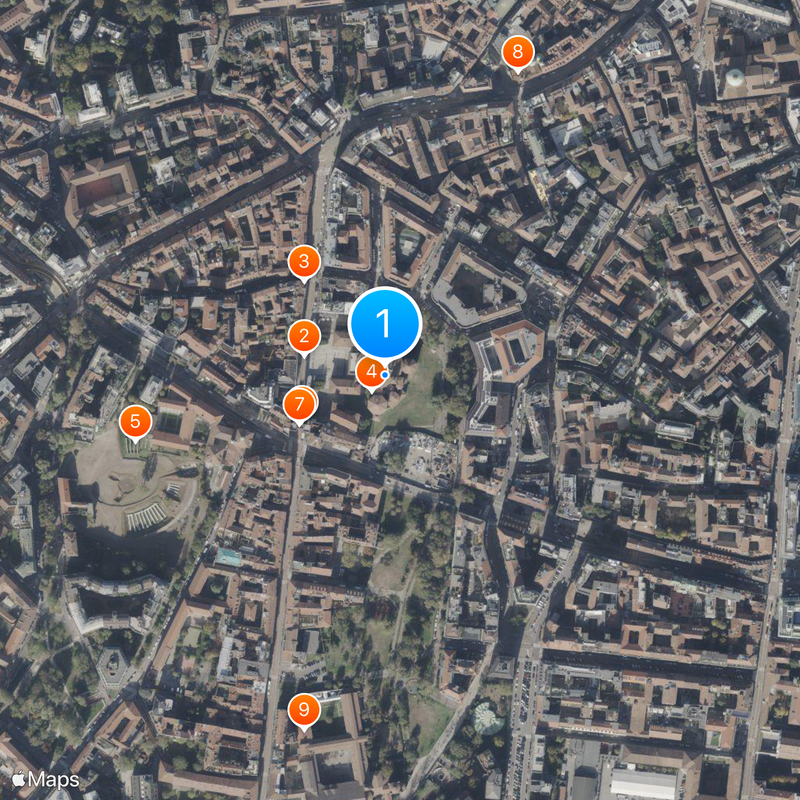 Basilica of San Lorenzo Map