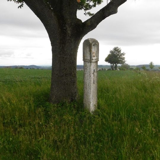 Boží muka jižně od Senožat