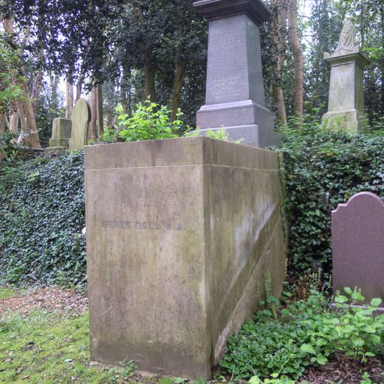 Tomb Of Frank Holl And Family In Highgate Cemetery