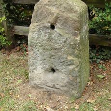 Milestone, Dunchurch Road, by No. 194,  S of Milestone Drive, N of and almost opp. Sedlescombe Park
