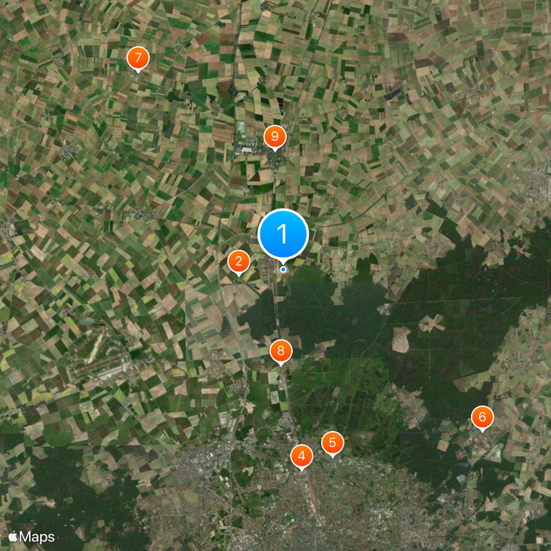 Viaduc de l'aérotrain Map