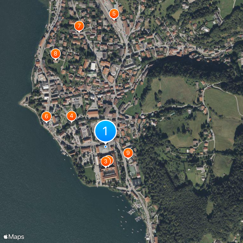 Herzoglich Bayerisches Brauhaus Tegernsee Map