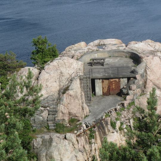 Lyskasteren, Odderøya