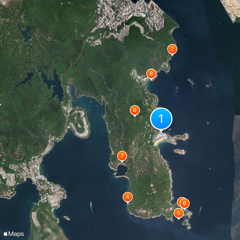 Shek O Map