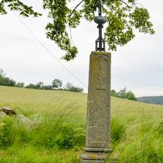 Wayside cross in Kroměždice
