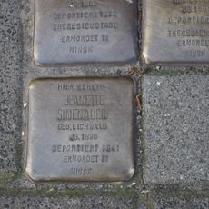 Stolperstein en memoria de Jeanette Simenauer