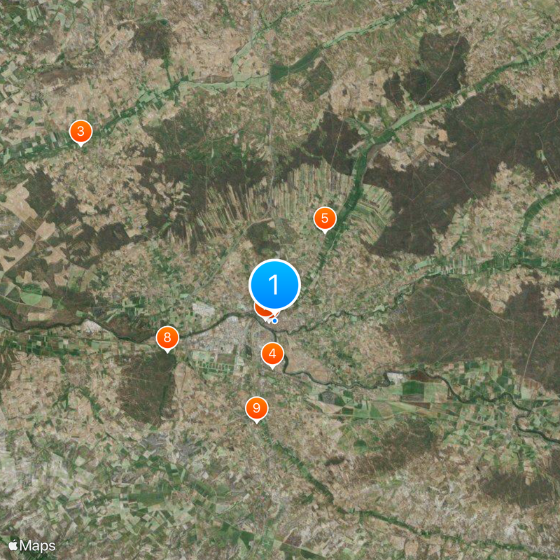 Aranda de Duero Carte